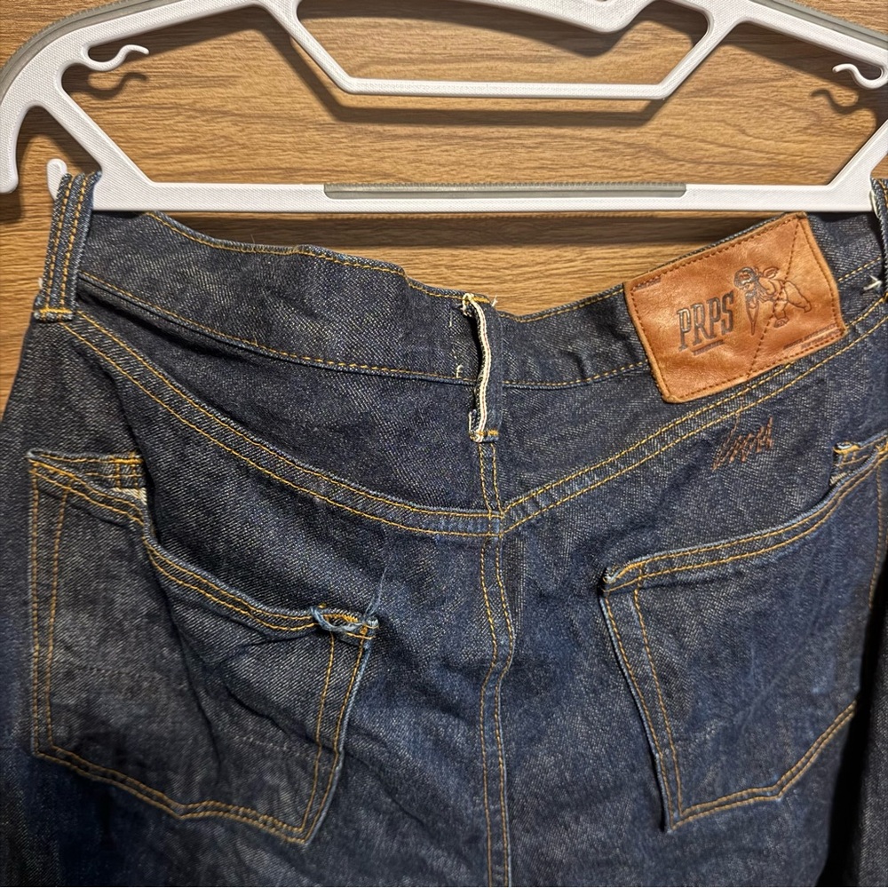 Men's Dark Blue Jean - Picture 4 of 5